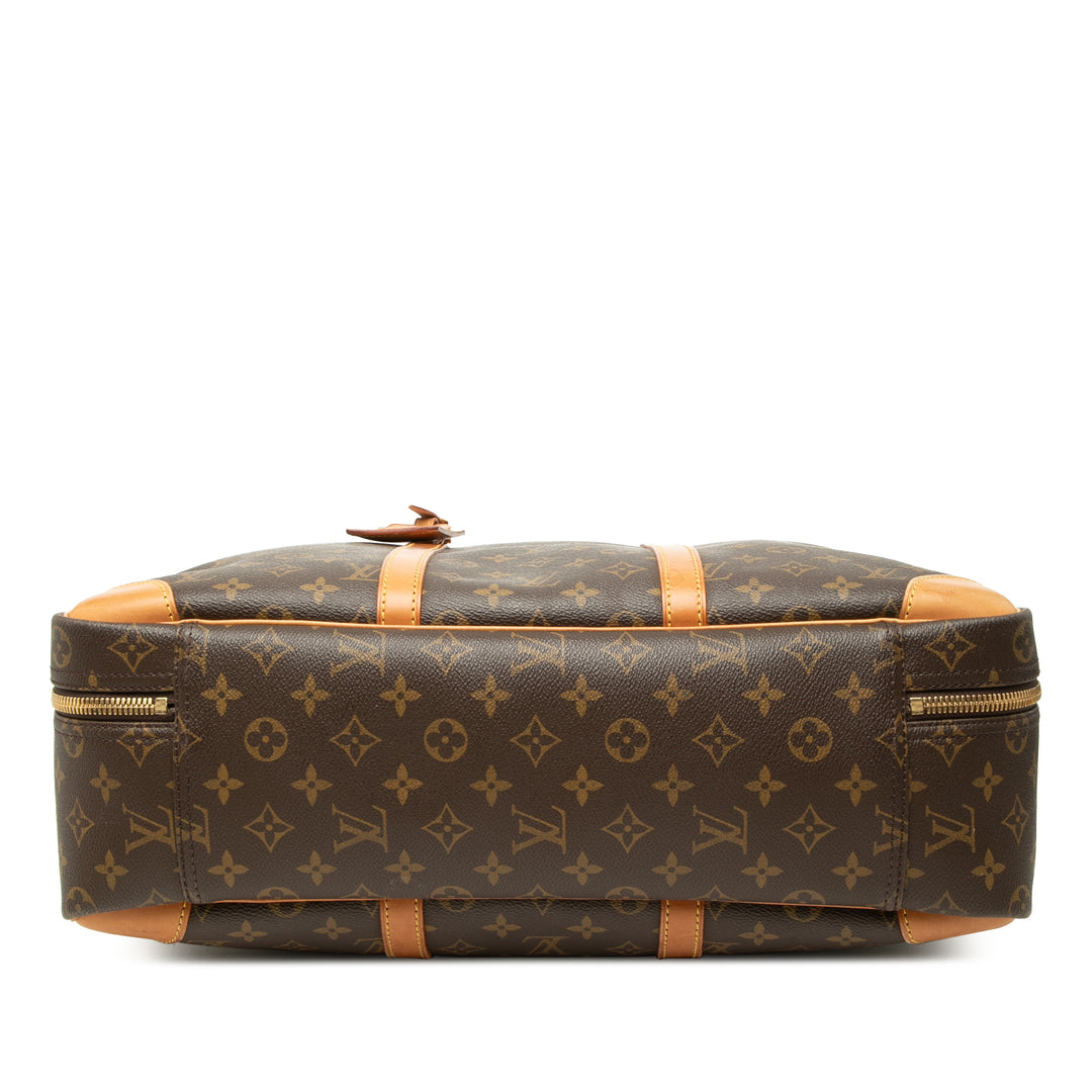 Louis Vuitton Sac de voyage Sirius 45 Monogram Marron – vue 3 – GABY PARIS