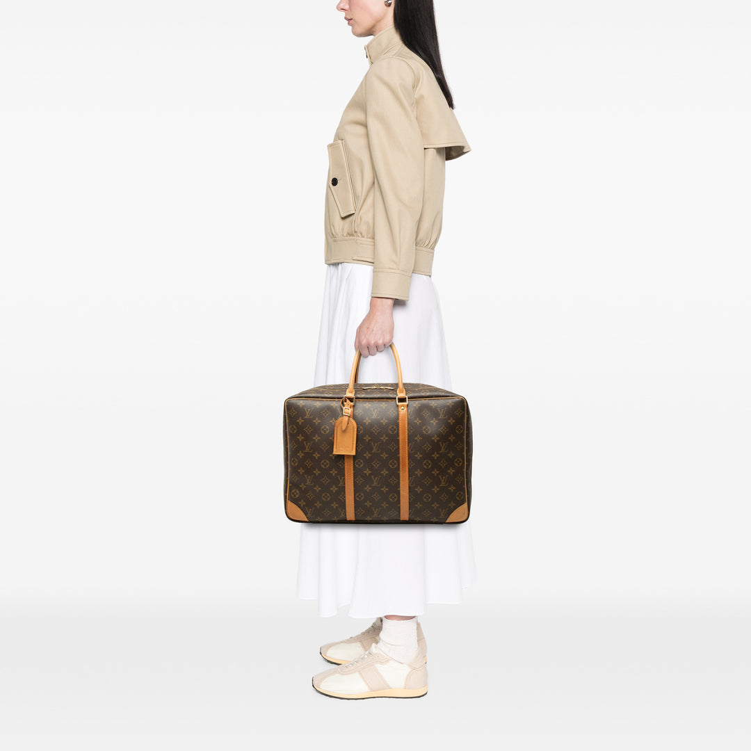 Louis Vuitton Sac de voyage Sirius 45 Monogram Marron – vue 8 – GABY PARIS