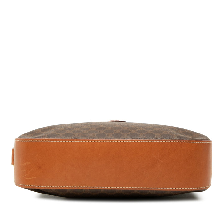 Celine Macadam Sac Toile enduite Marron – vue 3 – GABY PARIS