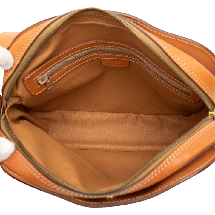 Celine Macadam Sac Toile enduite Marron – vue 4 – GABY PARIS