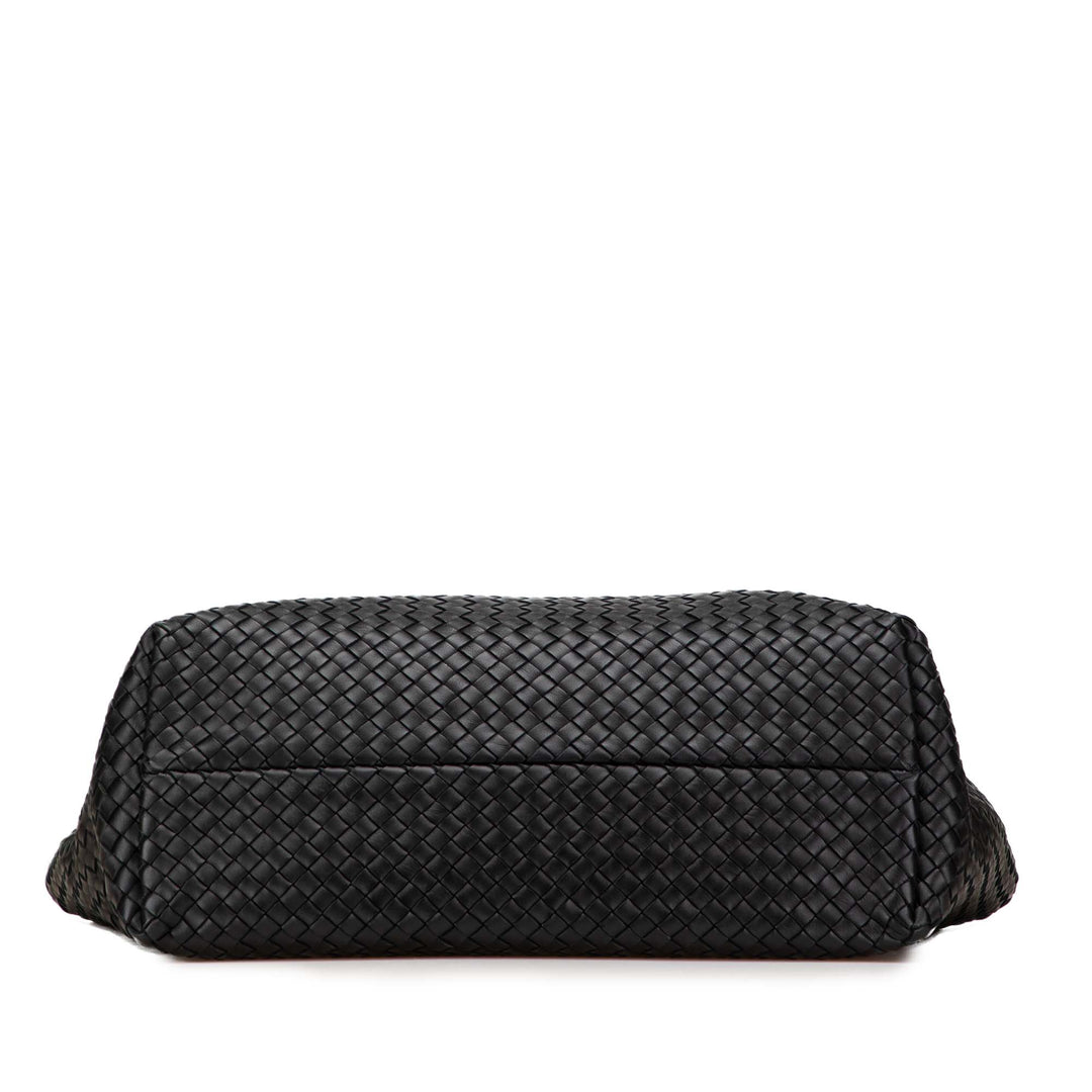 Bottega Veneta Medium Cuir d’agneau Intreccio Cabat Cabas