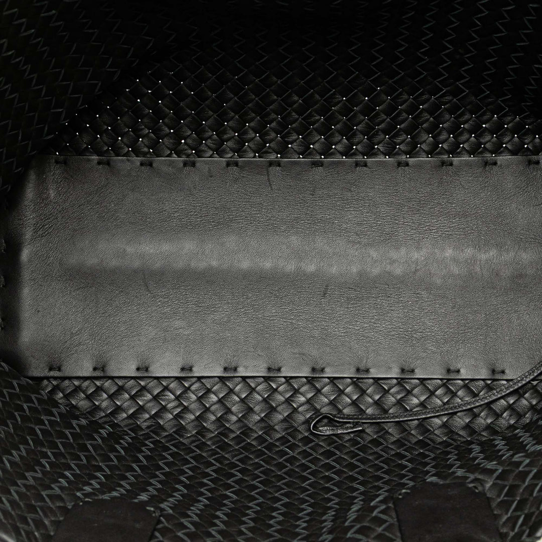 Bottega Veneta Medium Cuir d’agneau Intreccio Cabat Cabas