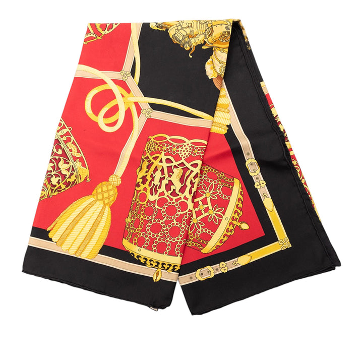 Les Muserolles Foulard 90 Noir