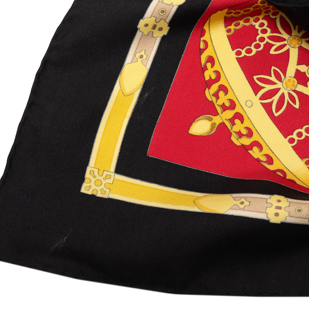 Les Muserolles Foulard 90 Noir