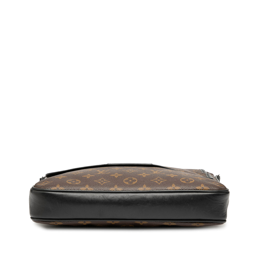 Louis Vuitton Monogram Macassar Bass MM Marron – GABY PARIS Authentique