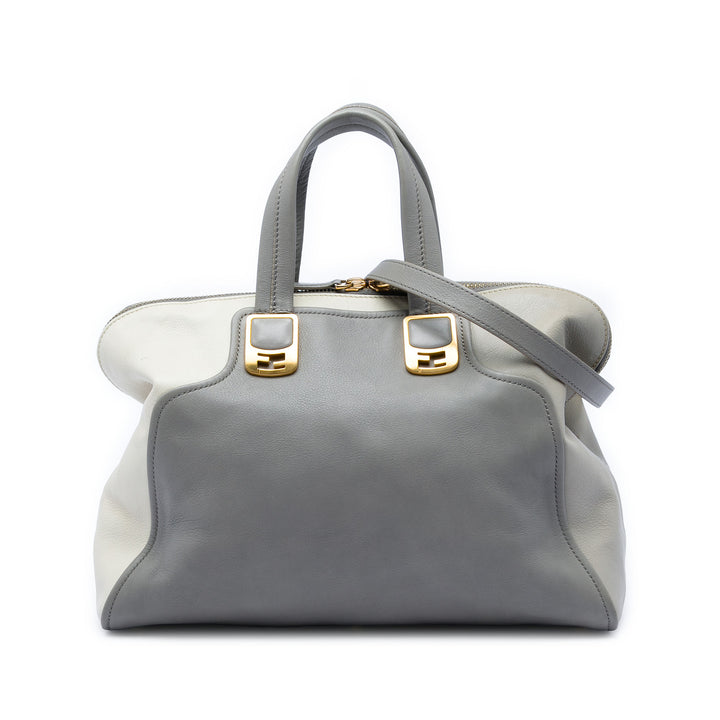 Fendi Large Cuir Colorblock Chameleon Sac
