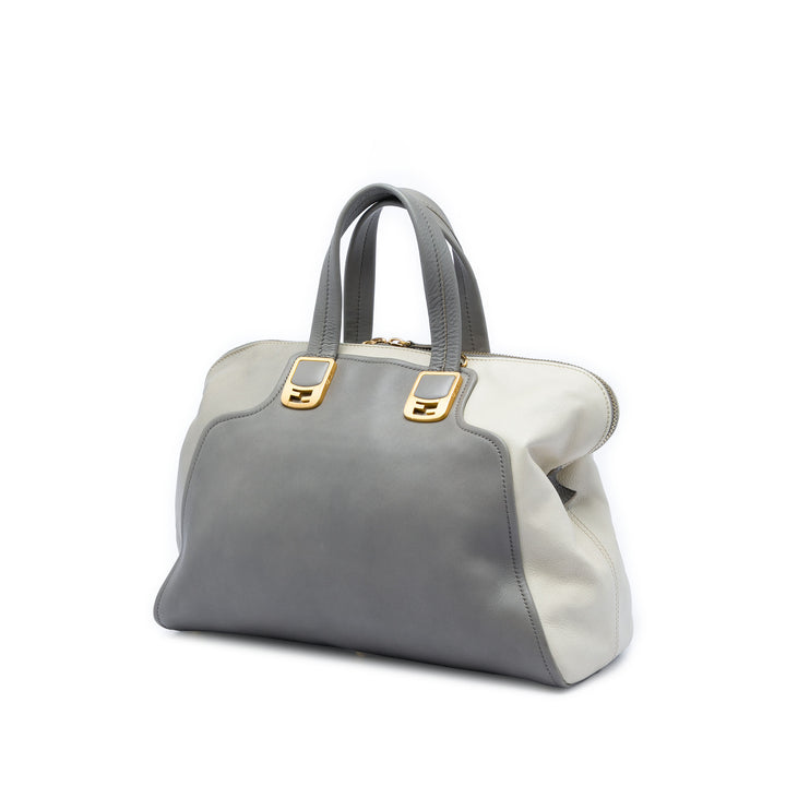 Fendi Large Cuir Colorblock Chameleon Sac