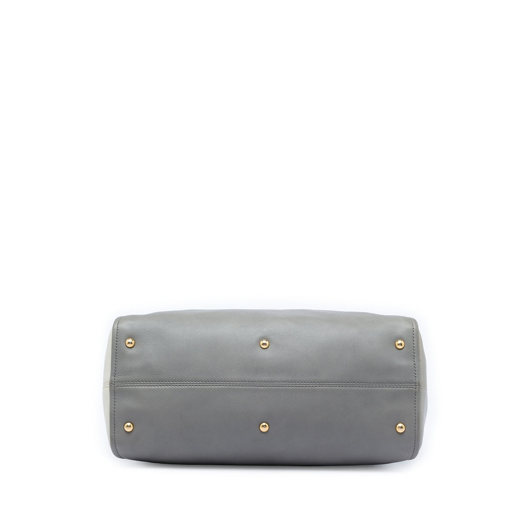 Fendi Large Cuir Colorblock Chameleon Sac
