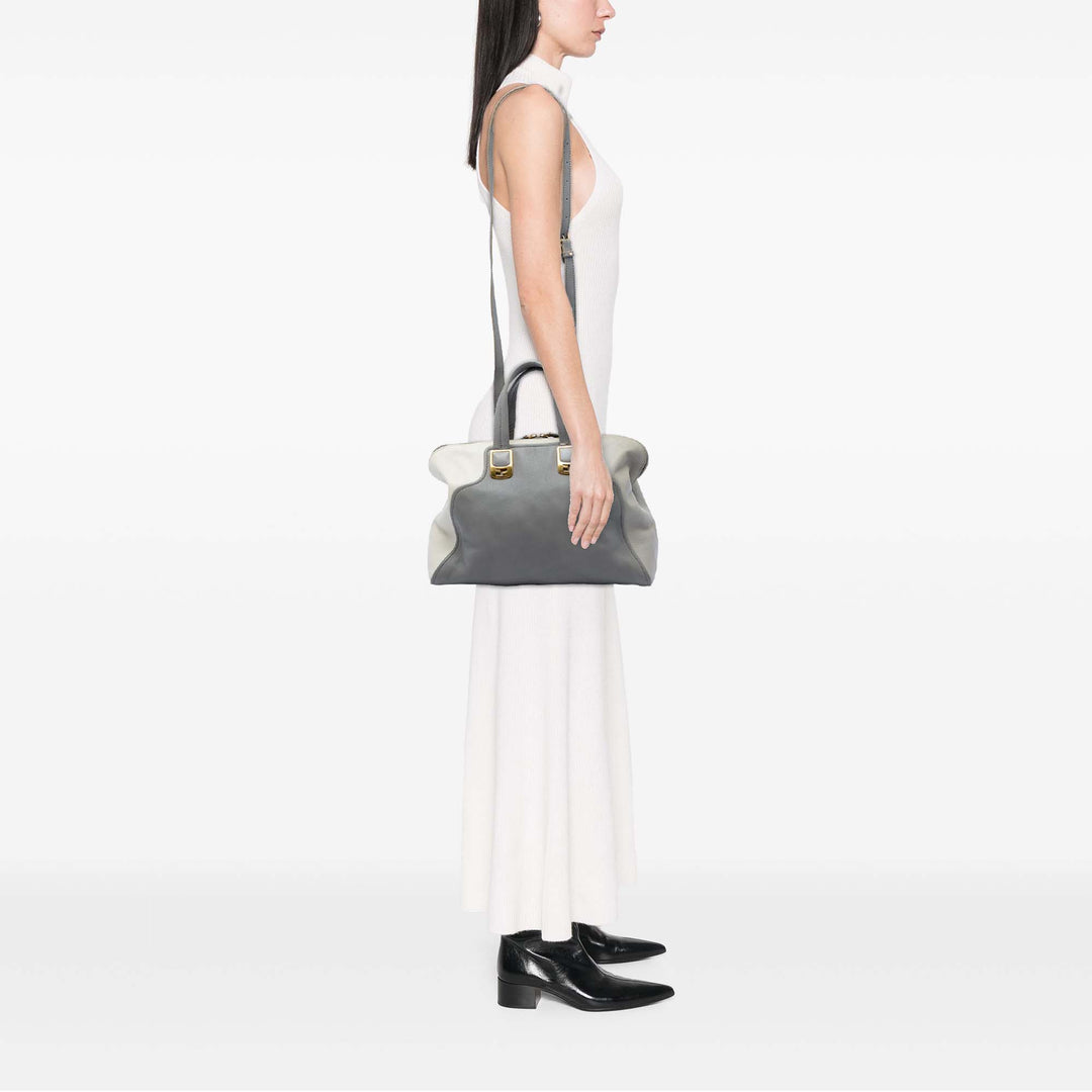 Fendi Large Cuir Colorblock Chameleon Sac