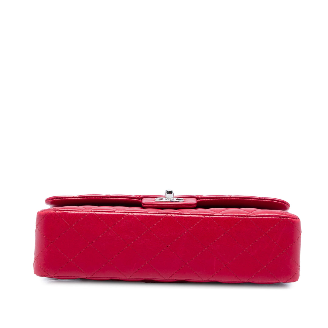 Chanel Medium Classic Cuir d’agneau Double rabat