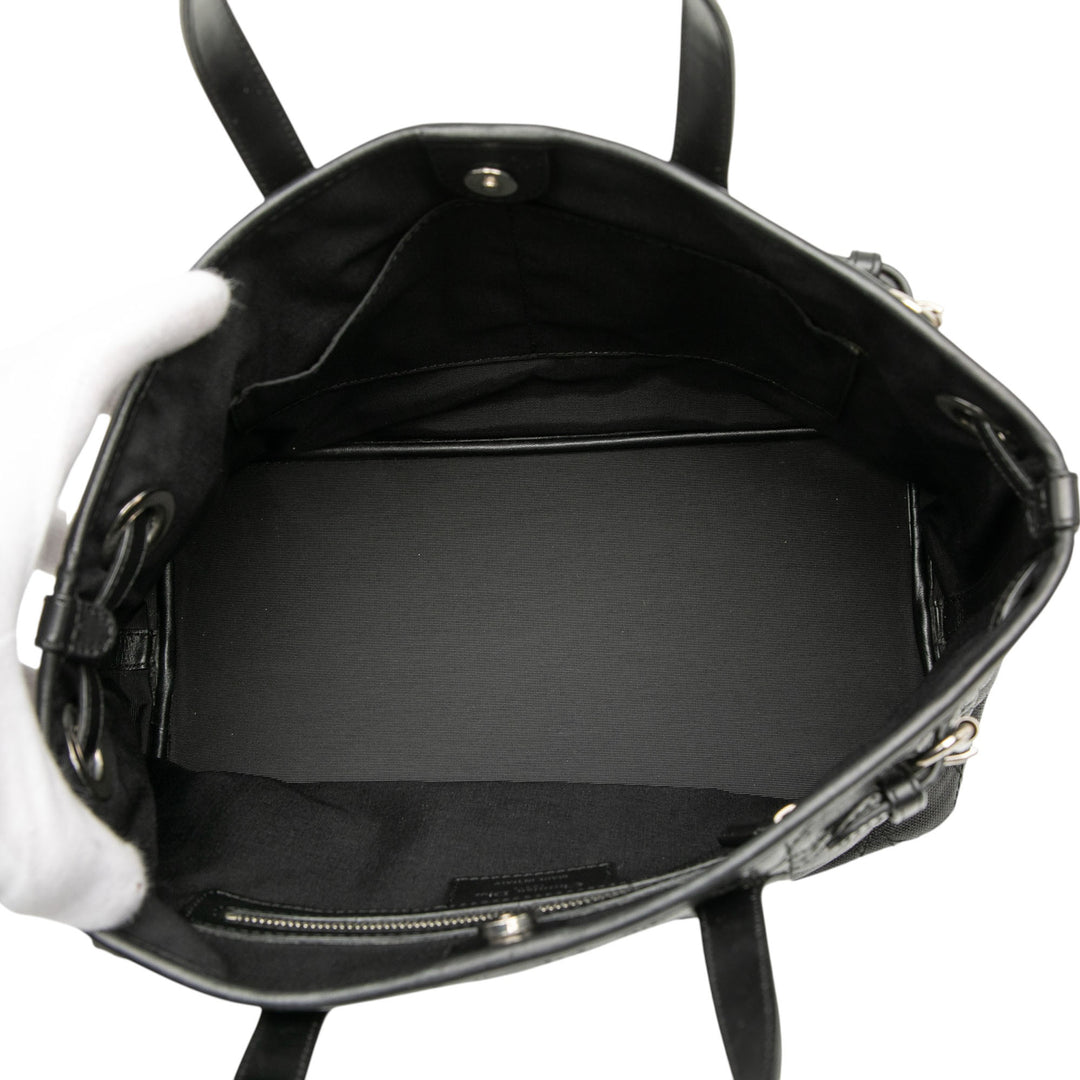 Dior Mini Coated Toile Cannage Panarea Cabas