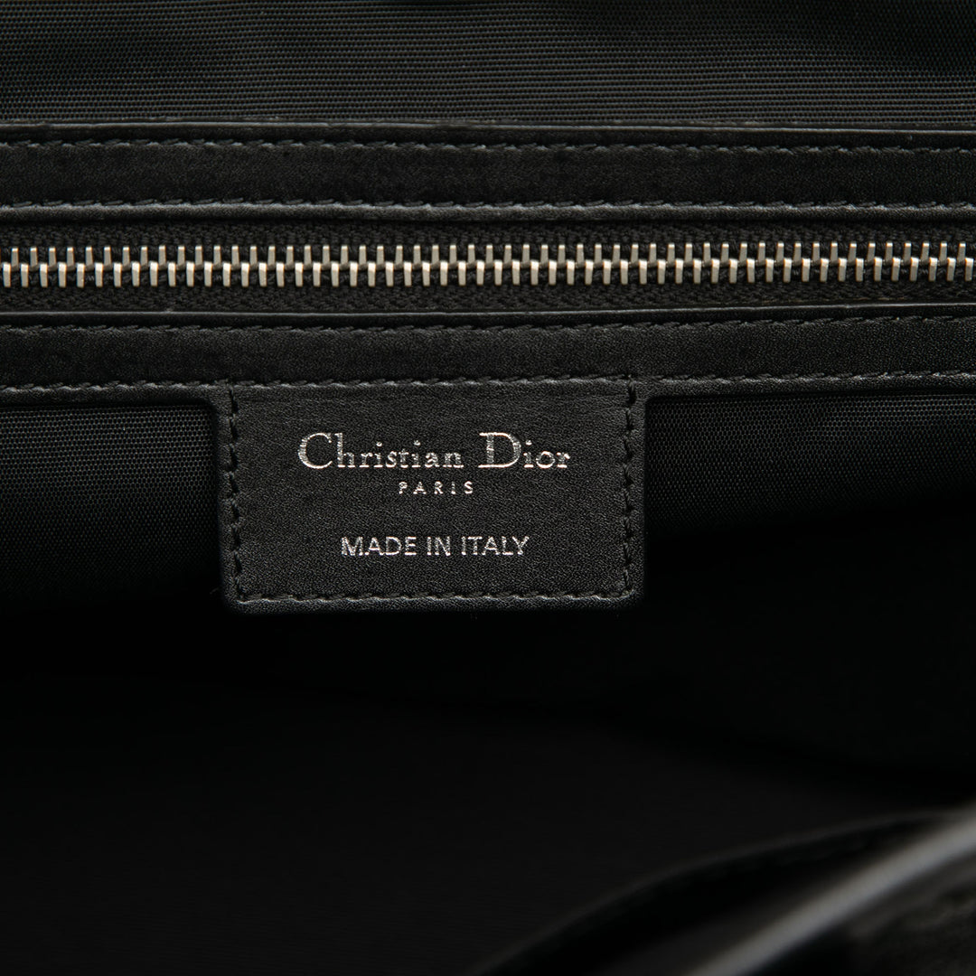 Dior Mini Coated Toile Cannage Panarea Cabas