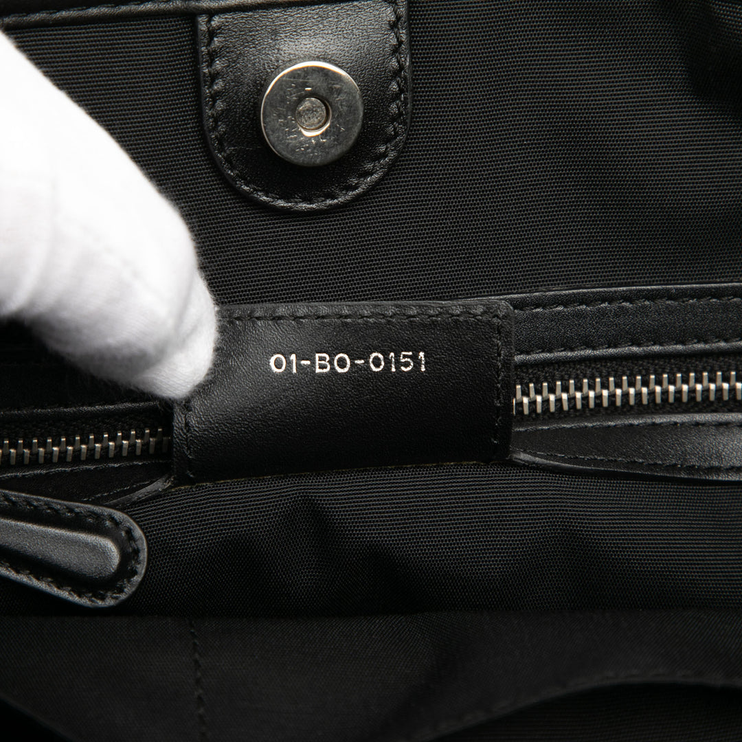 Dior Mini Coated Toile Cannage Panarea Cabas