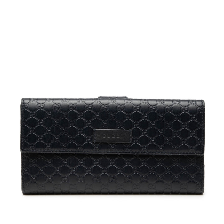 Gucci Microguccissima Portefeuille long