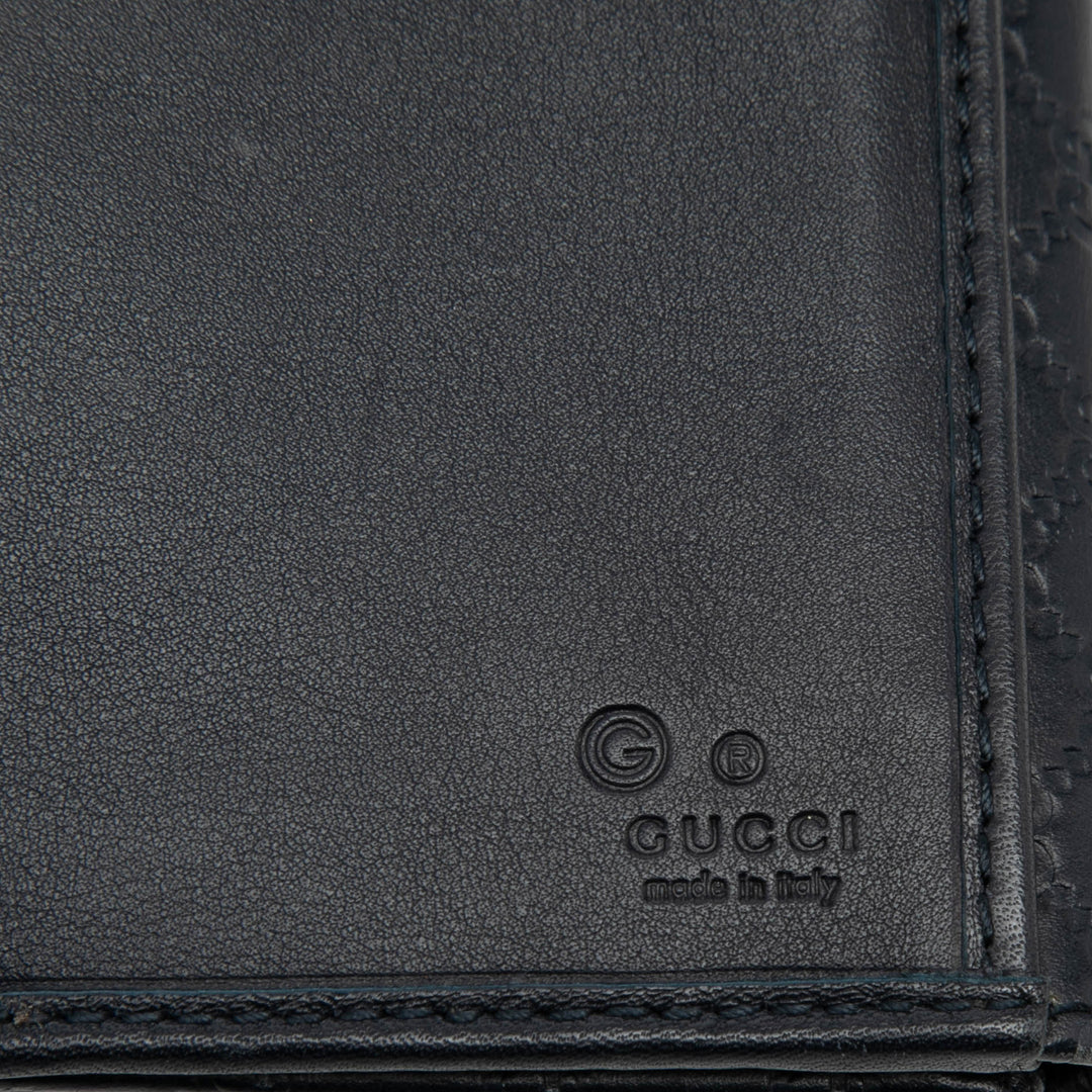 Gucci Microguccissima Portefeuille long