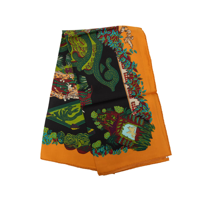 Le Paradis du Roy Foulard 90 Vert