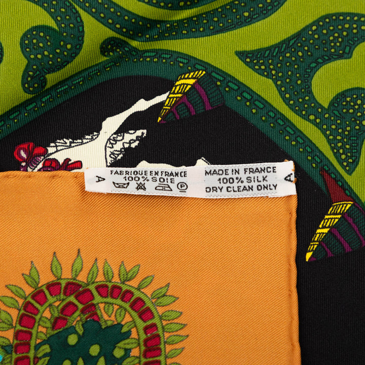 Le Paradis du Roy Foulard 90 Vert