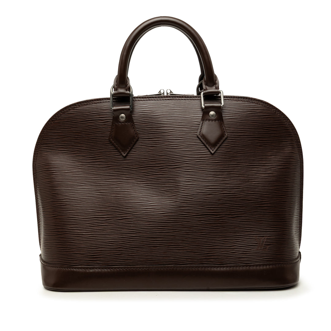 Louis Vuitton Alma PM Épi Marron – vue principale – GABY PARIS