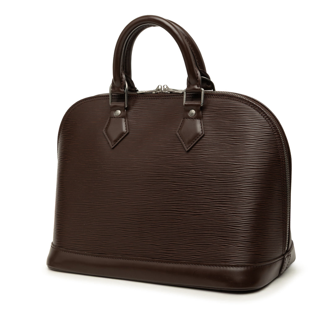 Louis Vuitton Alma PM Épi Marron – vue 2 – GABY PARIS