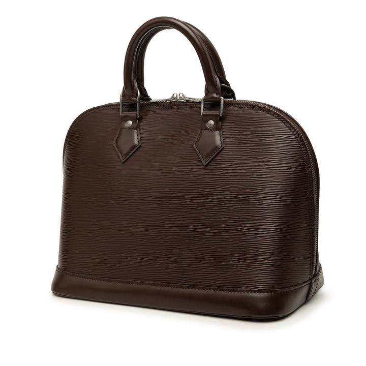 Louis Vuitton Alma PM Épi Marron – vue 2 – GABY PARIS