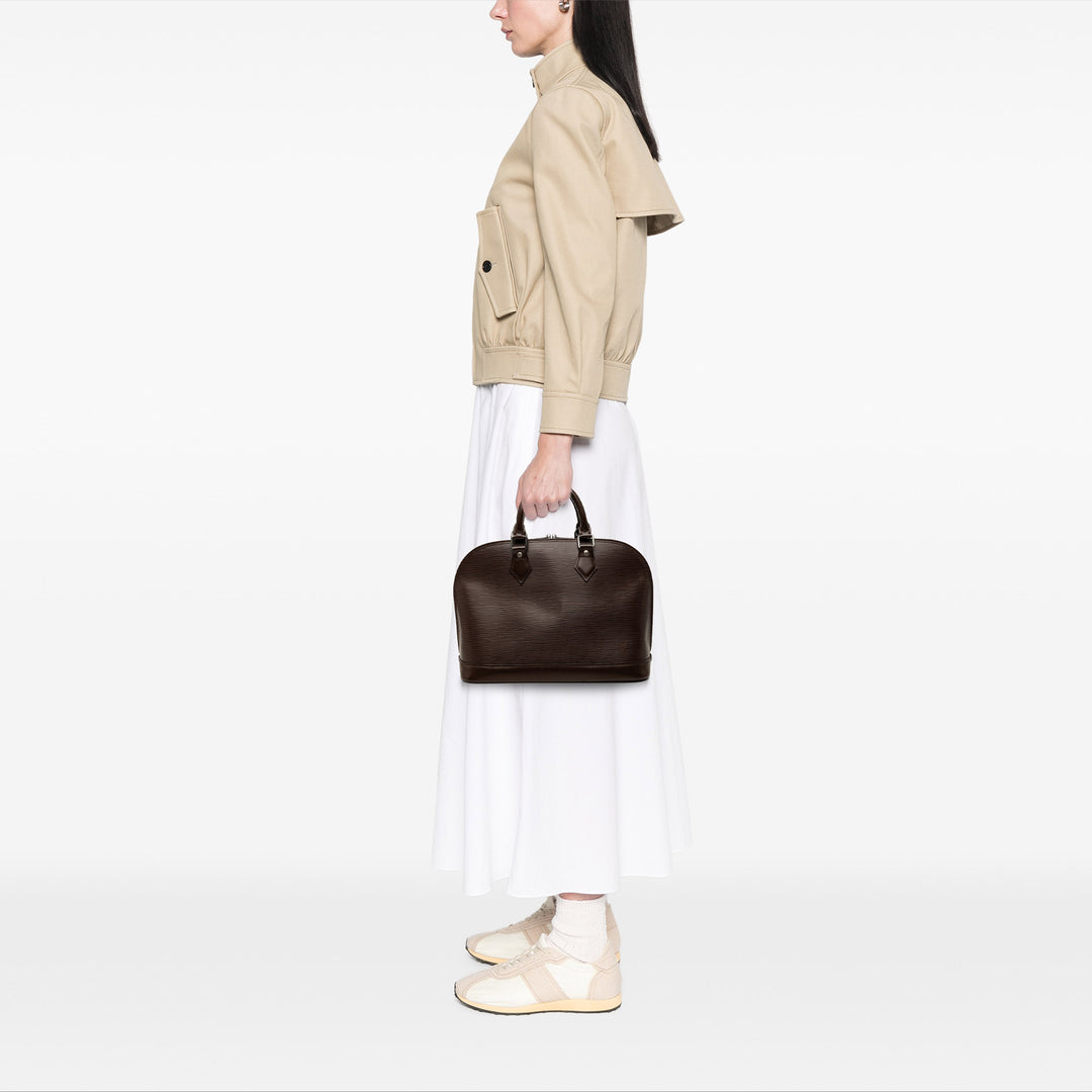 Louis Vuitton Alma PM Épi Marron – vue 6 – GABY PARIS