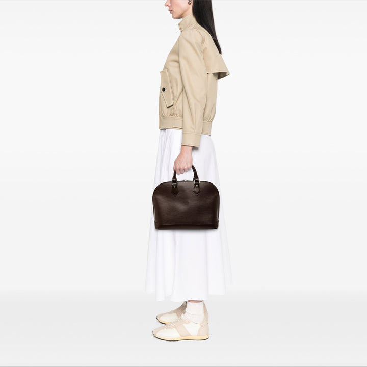 Louis Vuitton Alma PM Épi Marron – vue 6 – GABY PARIS