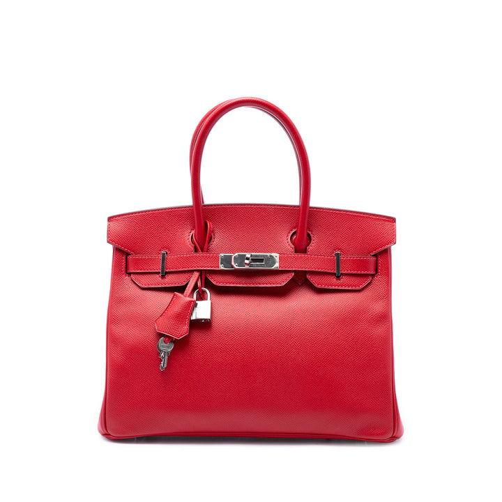 Birkin Retourne 30 Epsom Rouge