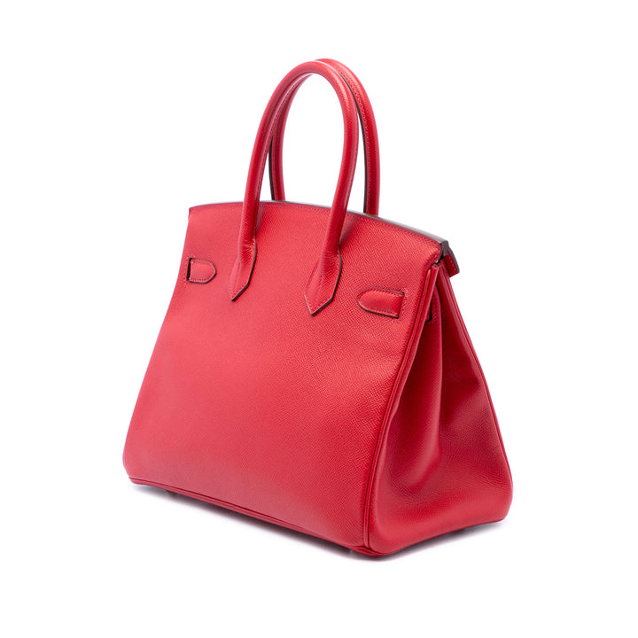 Birkin Retourne 30 Epsom Rouge