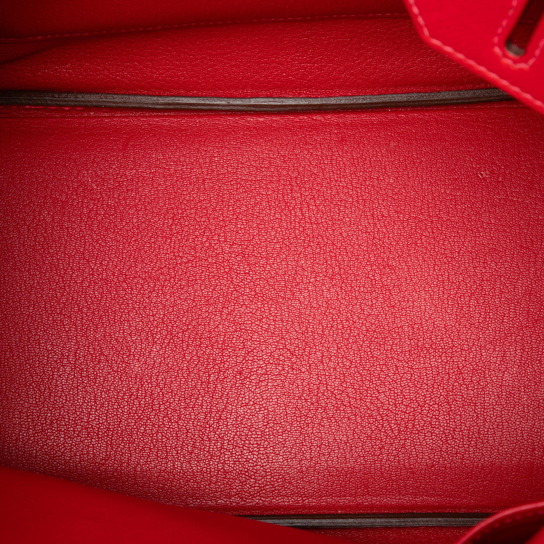 Birkin Retourne 30 Epsom Rouge