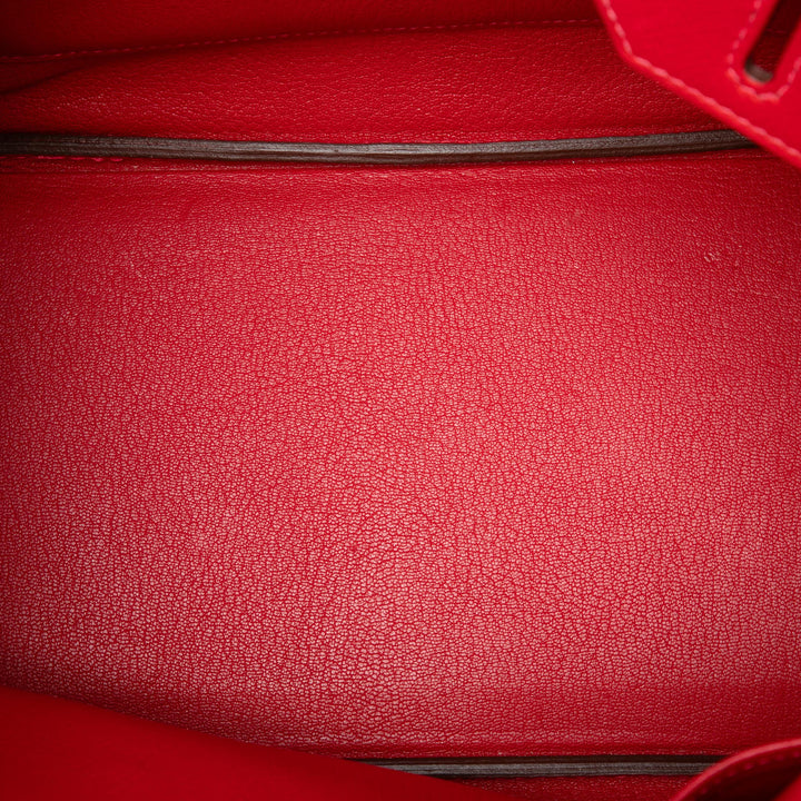 Birkin Retourne 30 Epsom Rouge
