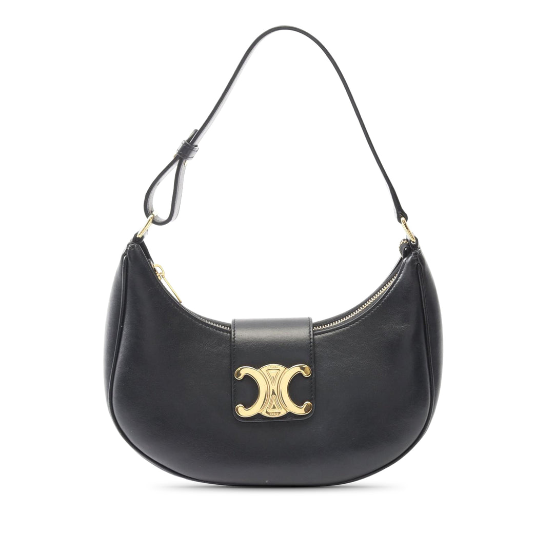 Celine Medium Cuir de veau Triomphe Ava Sac bandoulière