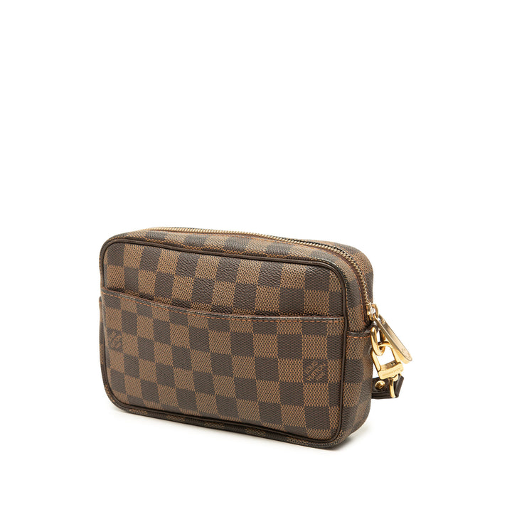 Louis Vuitton Pochette Billets Macao Damier Ébène Marron – vue 2 – GABY PARIS