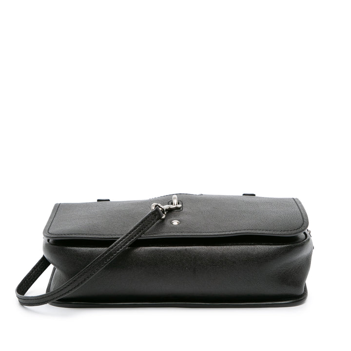Saint Laurent Medium Cuir d’agneau Charlotte Messenger Bag Noir – GABY PARIS Authentique