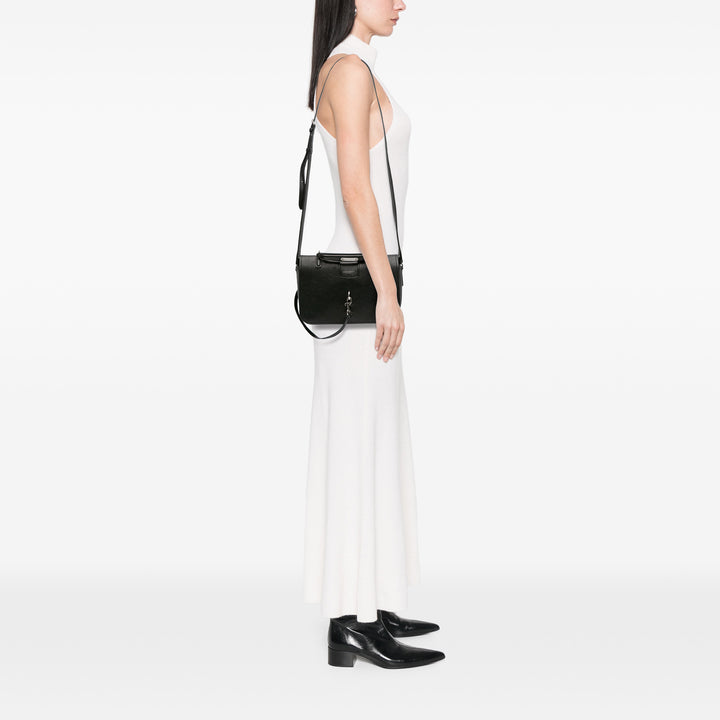 Saint Laurent Medium Cuir d’agneau Charlotte Messenger Bag Noir – GABY PARIS Authentique