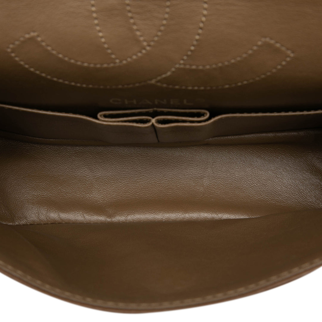 Chanel Matelassé vieilli Cuir de veau Reissue 2.55 Double rabat 225