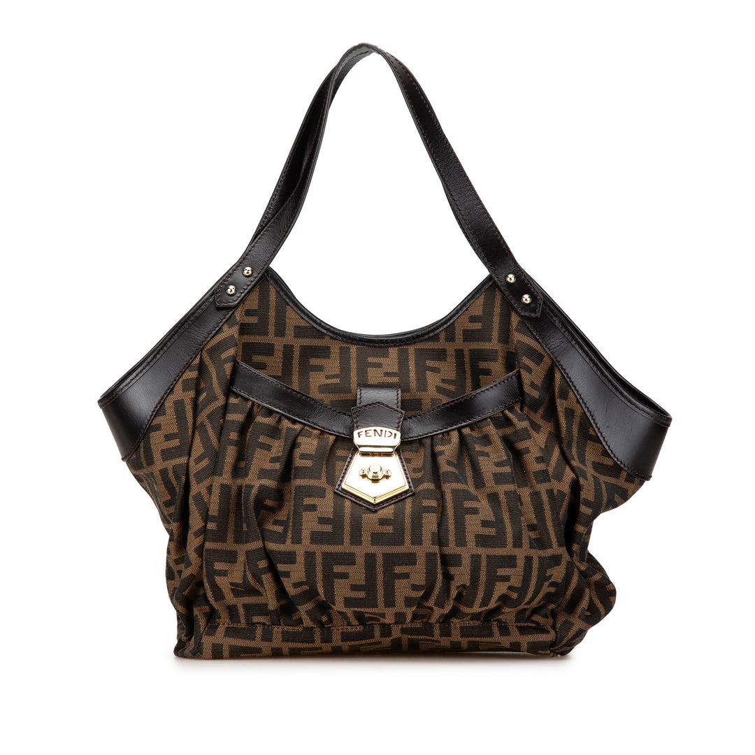 Zucca Canvas Chef Tote Brown - Gaby Paris