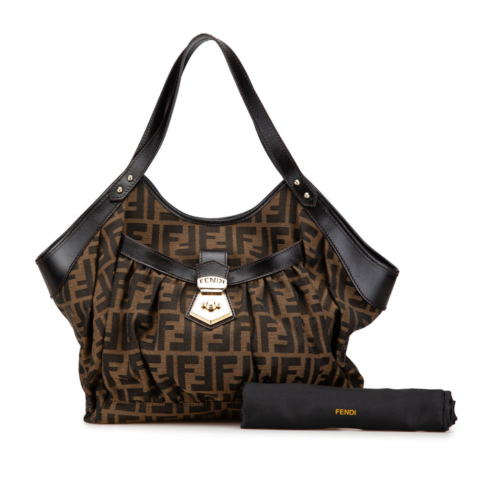 Zucca Canvas Chef Tote Brown - Gaby Paris
