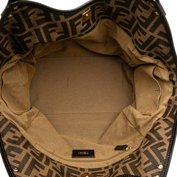 Zucca Canvas Chef Tote Brown - Gaby Paris