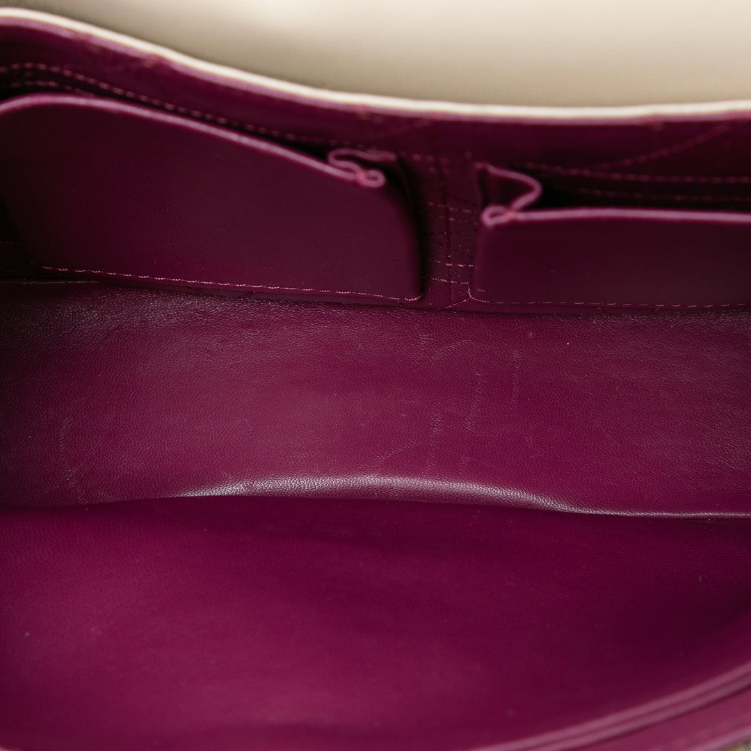 Dior New Rock Tweed and Rhinestones Chain Sac bandoulière Marron