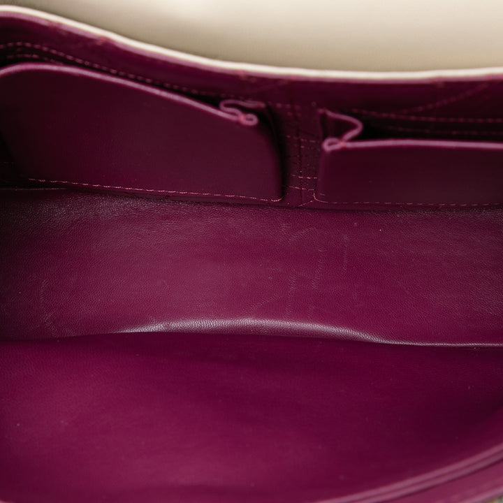 Dior New Rock Tweed and Rhinestones Chain Sac bandoulière Marron