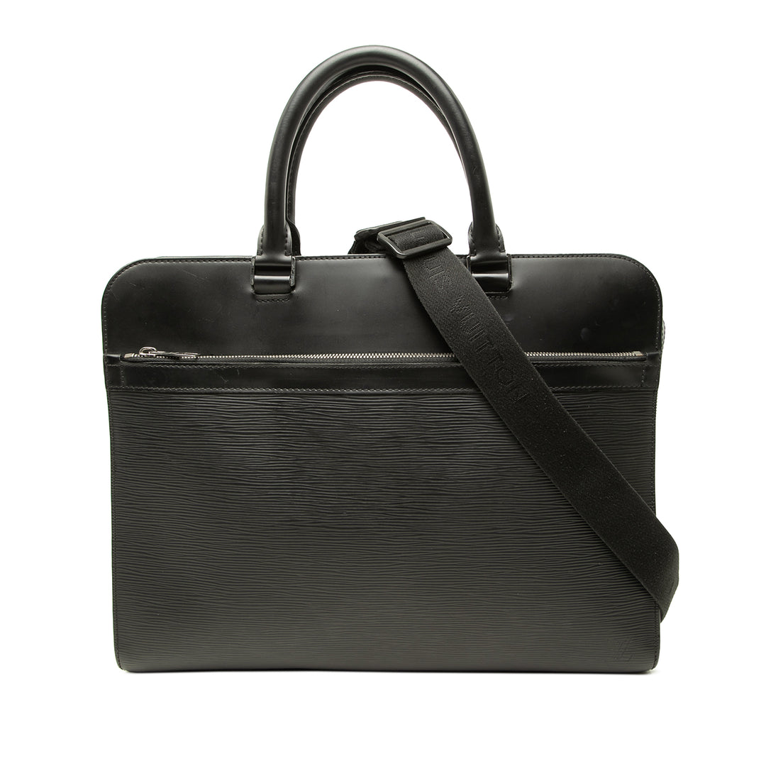 Louis Vuitton Bassano GM Épi Noir – vue principale – GABY PARIS