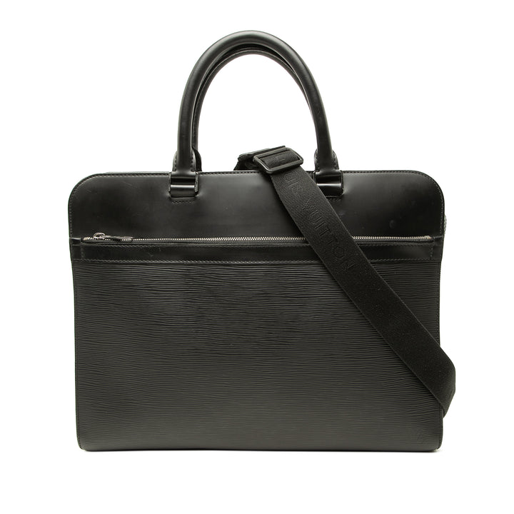 Louis Vuitton Bassano GM Épi Noir – vue principale – GABY PARIS