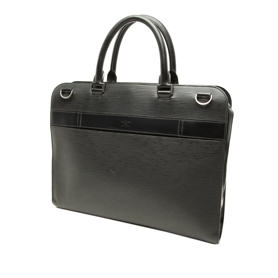 Louis Vuitton Bassano GM Épi Noir – vue 2 – GABY PARIS