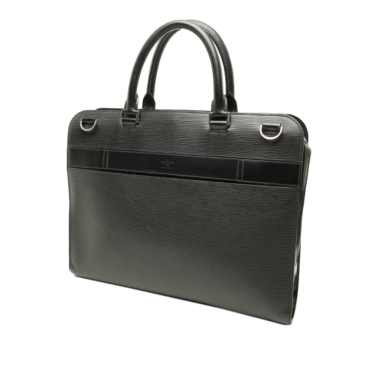 Louis Vuitton Bassano GM Épi Noir – vue 2 – GABY PARIS