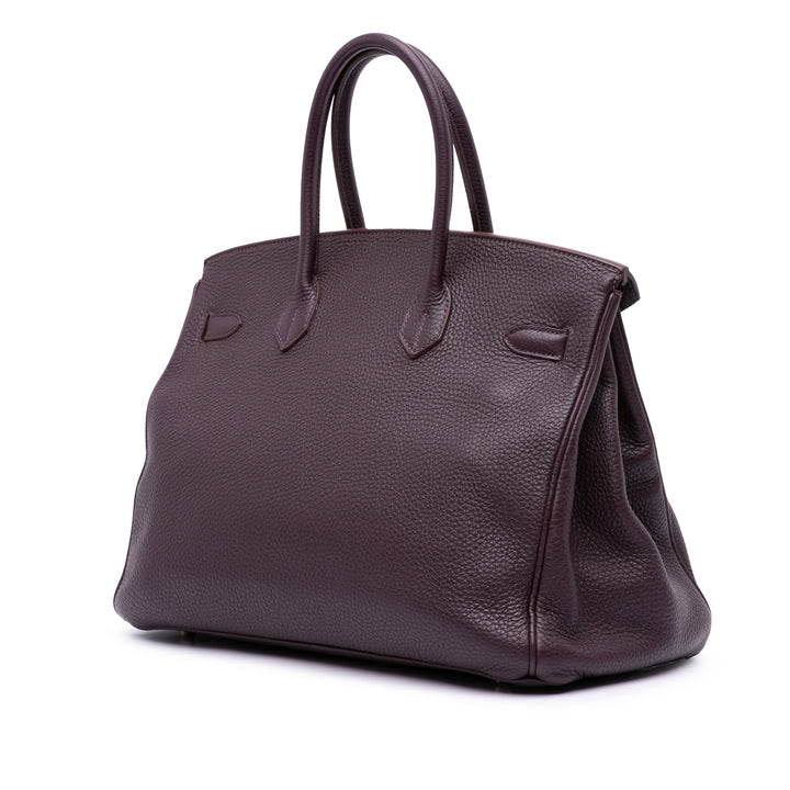 Togo Birkin Retourne 35 Purple - Gaby Paris