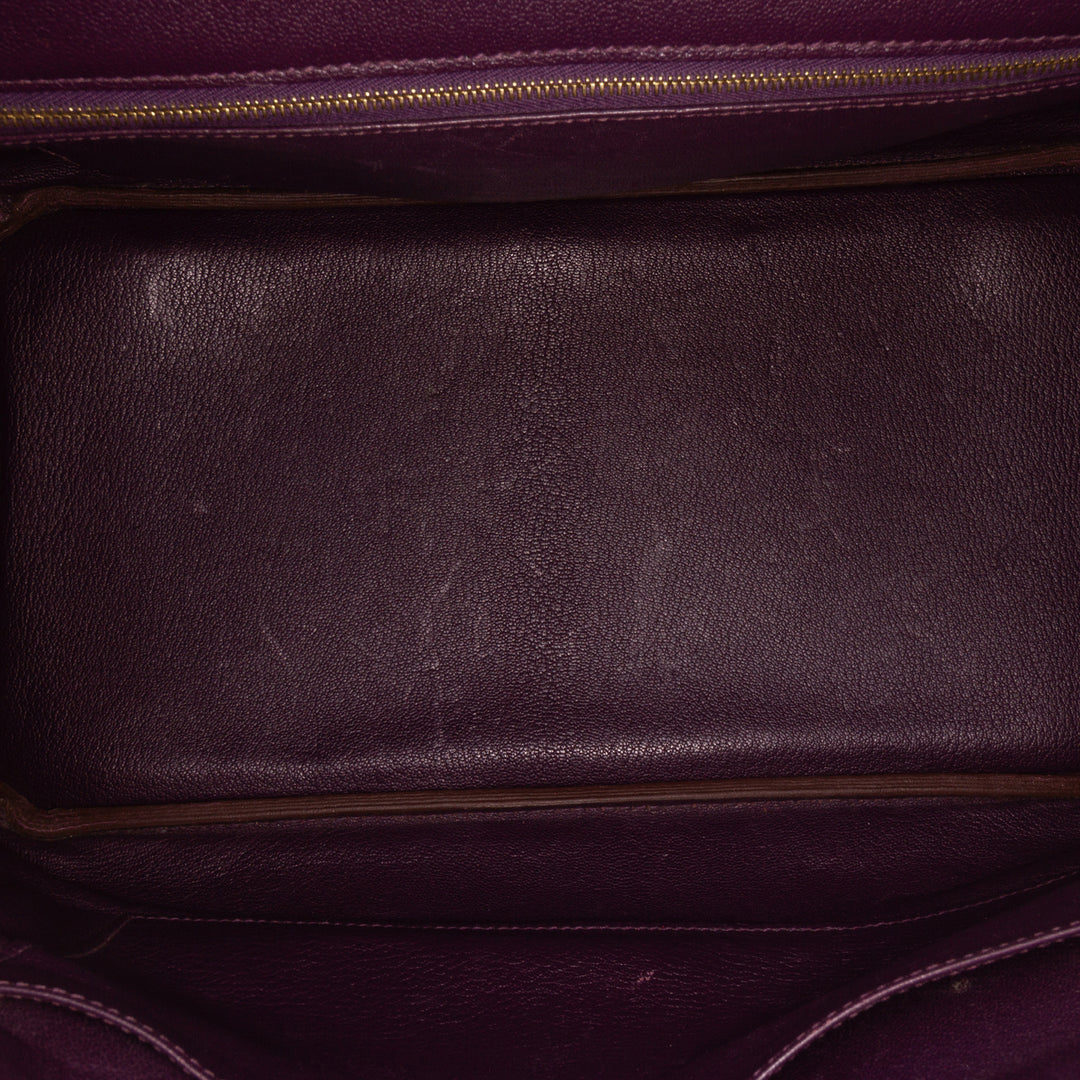 Togo Birkin Retourne 35 Purple - Gaby Paris