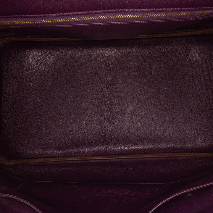 Togo Birkin Retourne 35 Purple - Gaby Paris