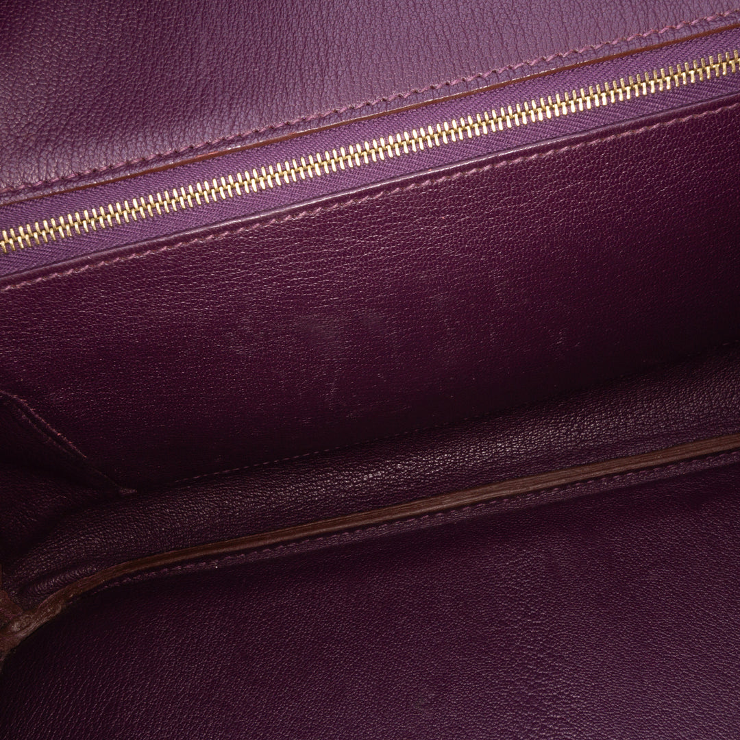 Togo Birkin Retourne 35 Purple - Gaby Paris