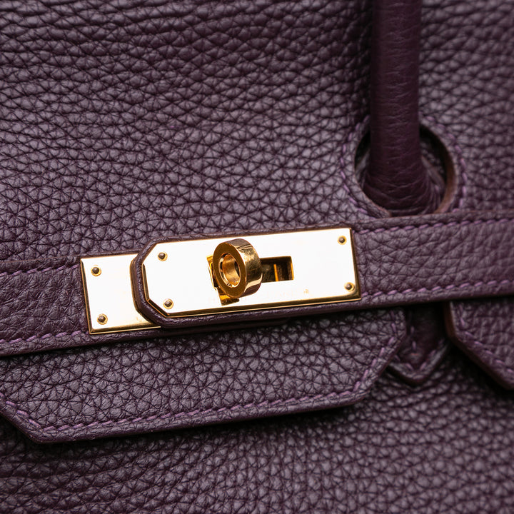 Togo Birkin Retourne 35 Purple - Gaby Paris