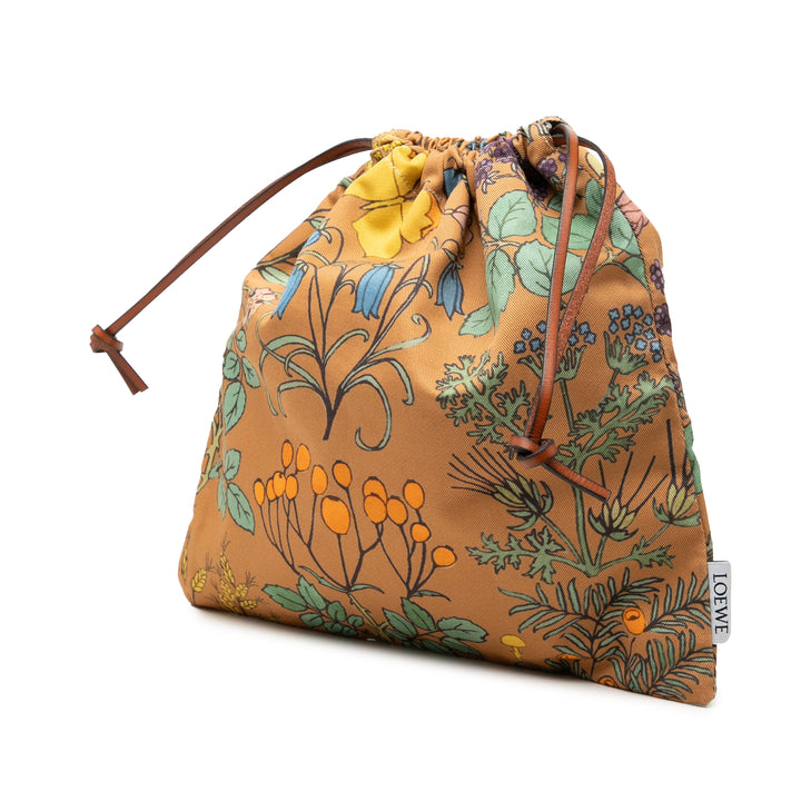Imprimé Cordon Pochette Orange